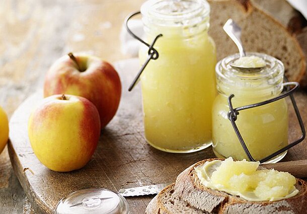 Apfel-Birne-Ingwer-Fruchtaufstrich (Rezept)