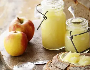 Apfel-Birne-Ingwer-Fruchtaufstrich