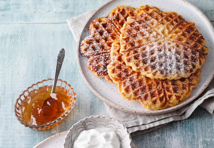 Skyr-Hafer-Waffeln (Rezept)