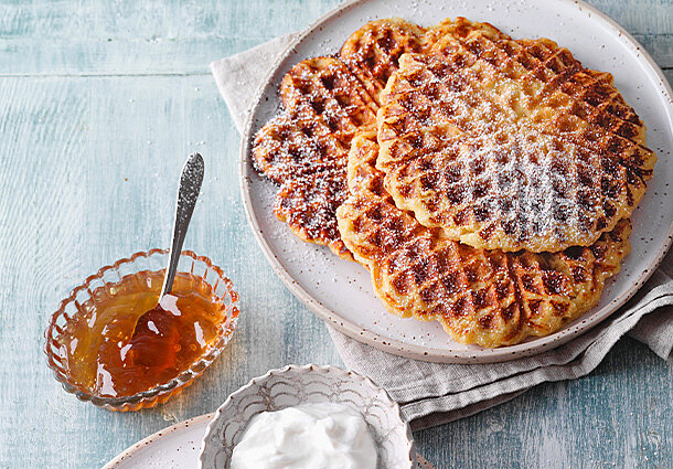 Skyr-Hafer-Waffeln (Rezept)