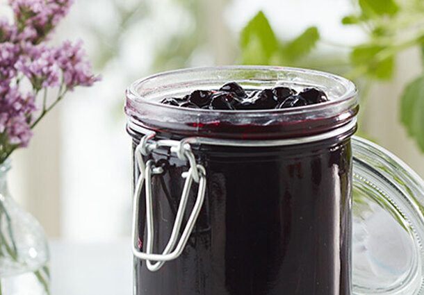 Rezept für Schwarze Johannisbeermarmelade