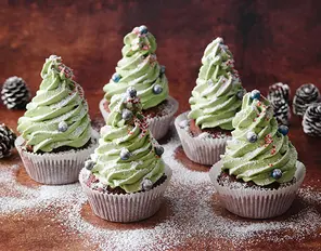 Cupcake-Tannenbäume