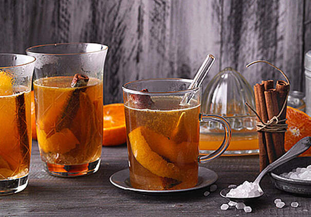 Grüner Tee mit Mango