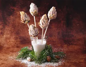 Tannenzapfen-Cake-Pops