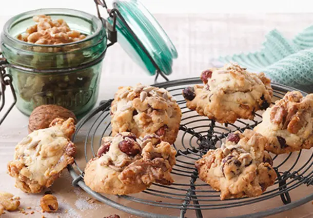 Haselnuss-Cookies (Rezept)