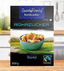 Fairtrade Rohrzuckerwürfel