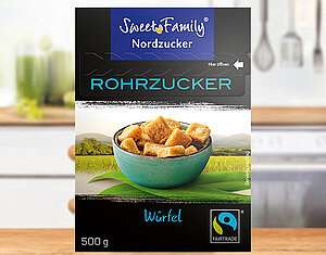 Fairtrade Rohrzuckerwürfel