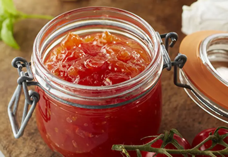 Tomatenmarmelade mit Zitrone (Rezept)