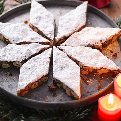 Mandelrauten gebacken nach dem Rezept von SweetFamily