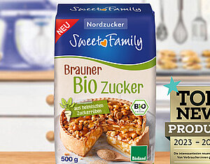 Brauner Bio-Zucker