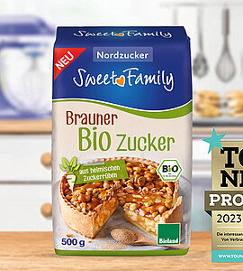 Brauner Bio-Zucker