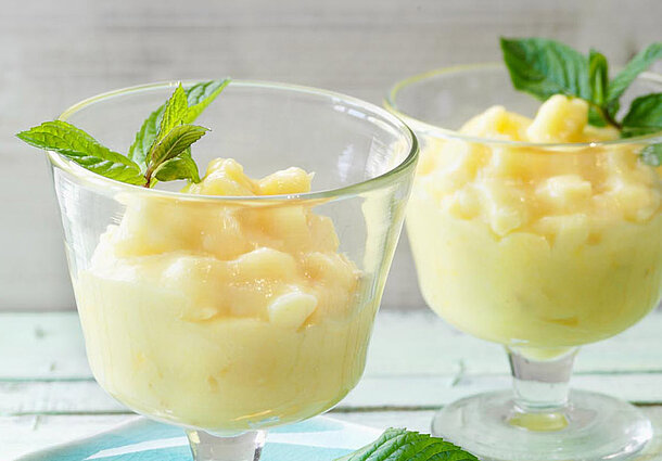 Rezept für Ananas-Kokos-Dessert