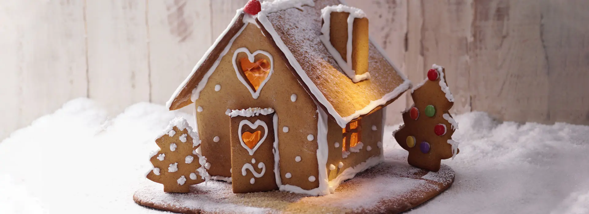 Lebkuchenhaus gebacken nach dem Rezept von SweetFamily