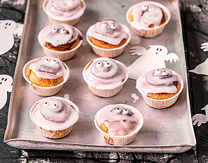 Halloween-Hefeschnecken