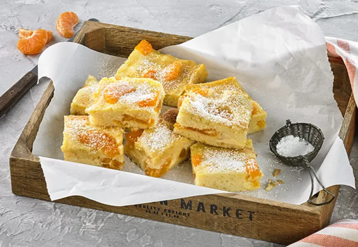 Mandarinen-Schmand-Kuchen (Rezept)