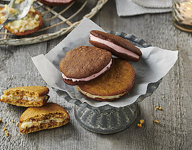 Whoopie-Pies mit 2erlei Füllungen