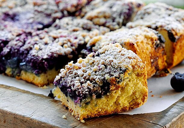 Blaubeer-Ecken (Rezept)