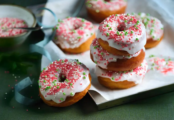 Lebkuchen-Donuts