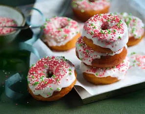 Lebkuchen-Donuts