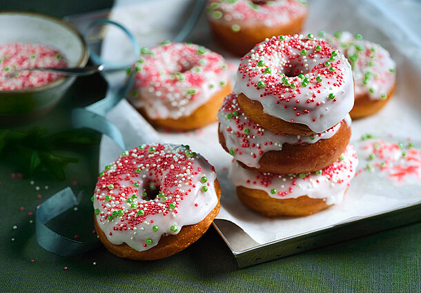 Lebkuchen-Donuts