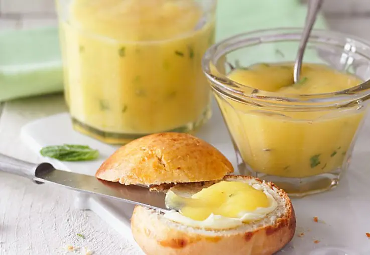 Ananas-Minze-Fruchtaufstrich (Rezept)