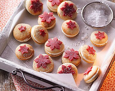 Gewürz-Whoopies mit Mandarinencreme