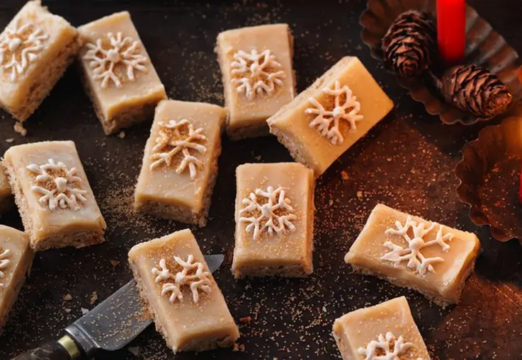 Zimt-Fudge-Schnitten 