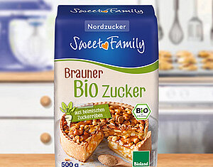 Brauner Bio-Zucker