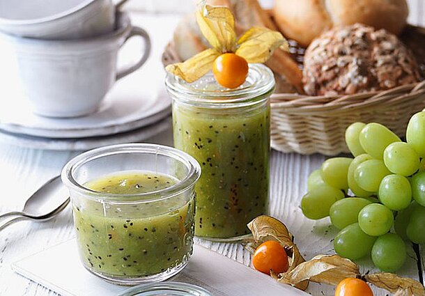 grüner Fruchtaufstrich (Rezept)