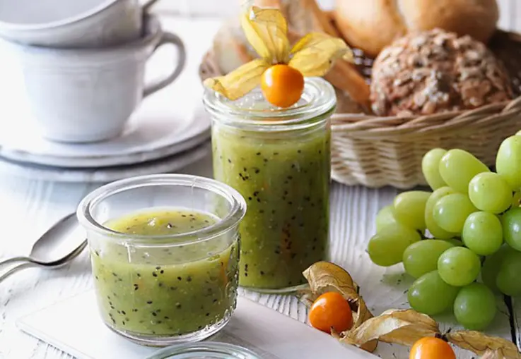 grüner Fruchtaufstrich (Rezept)