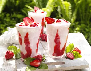 Erdbeer-Buttermilch-Shake