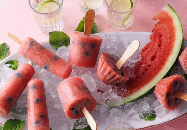 Wassermelonen-Eis (Rezept)