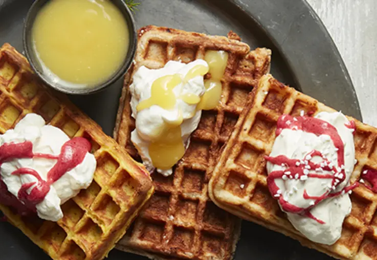Belgische Hefewaffeln (Rezept)