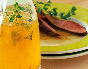 Orangen-Weißwein-Sauce