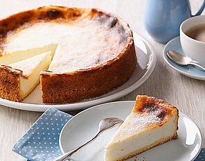 Leichter Käsekuchen