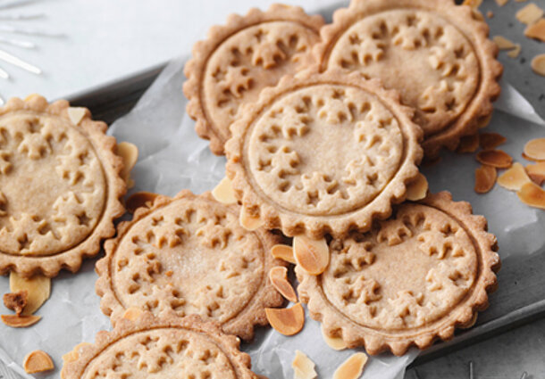 Schneeflocken-Spekulatius (Rezept)