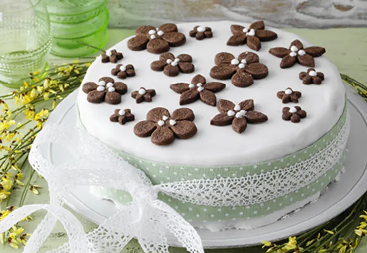 Frühlings-Schokotorte (Rezept)