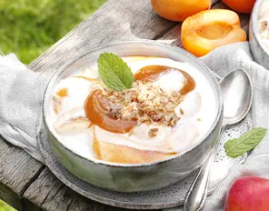 Aprikosen-Kokos-Joghurtcreme