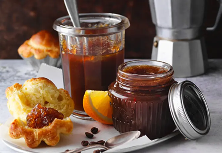 Kaffee-Orangen-Gelee mit Chili (Rezept)