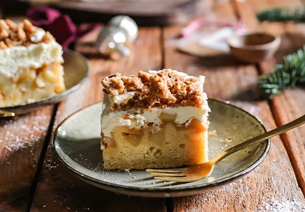 Bratapfelkuchen 