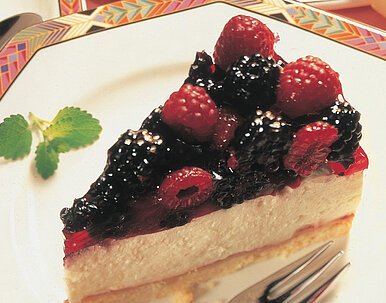 Beeren-Joghurt-Torte