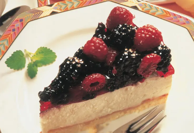 Beeren-Joghurt-Torte (Rezept)