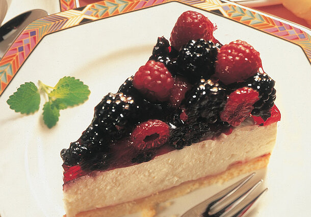 Beeren-Joghurt-Torte (Rezept)