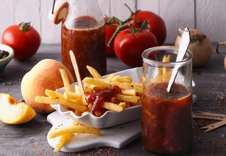 Tomaten-Pfirsich-Ketchup (Rezepte)