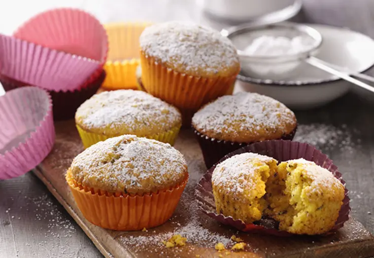 Kürbis-Nuss-Muffins (Rezept)