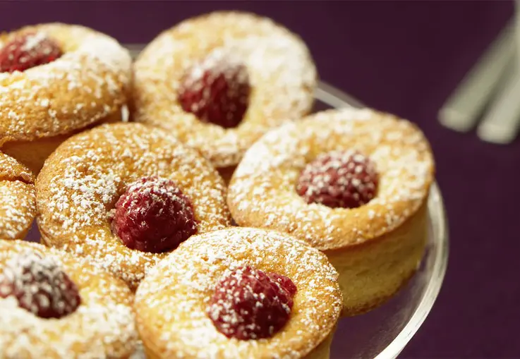 Mandel-Schmand-Mini-Muffins (Rezept)