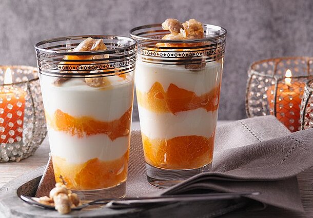 Mandarinen-Schichtdessert (Rezept)