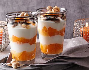 Mandarinen-Schichtdessert