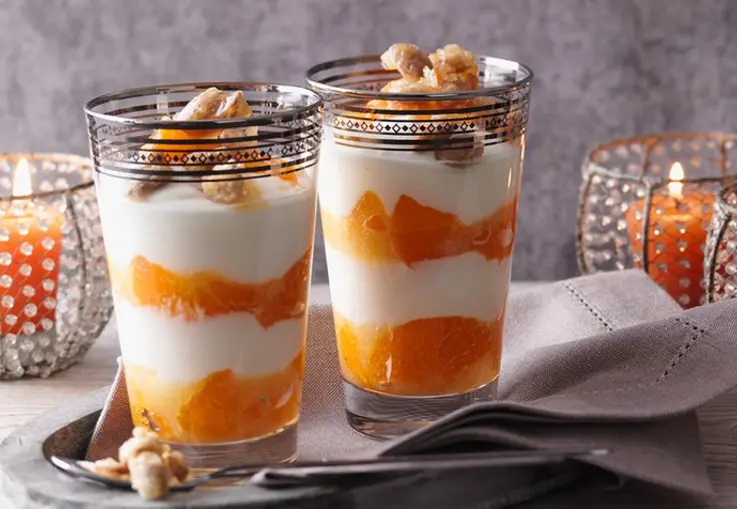 Mandarinen-Schichtdessert (Rezept)