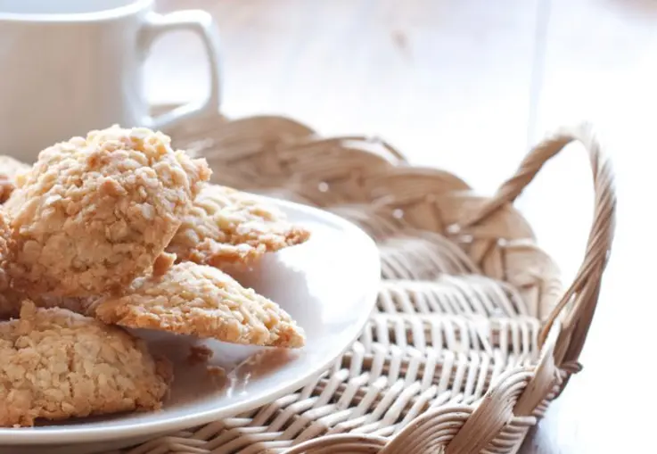 Knusprige Haferflocken Cookies (Rezept)